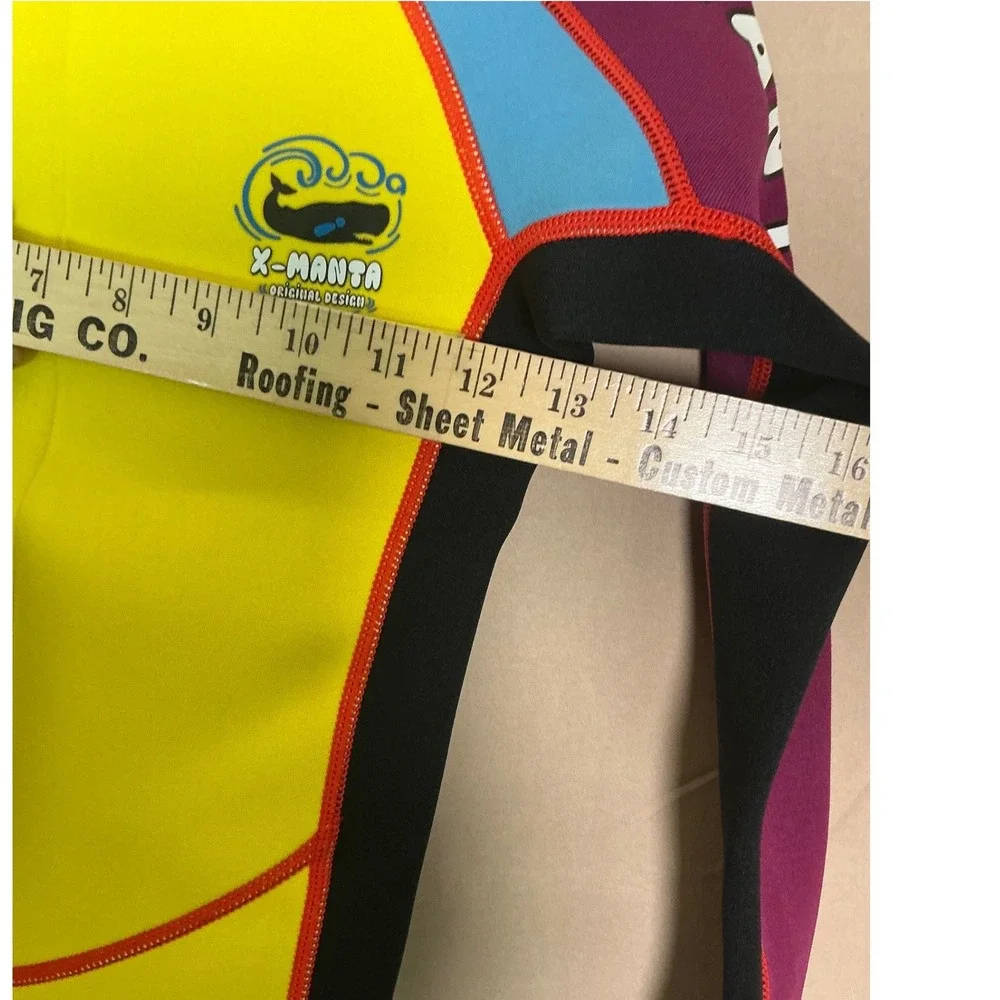 Dive & Sail Wetsuit Youth XL Yellow Excellent Full Body Neoprene 2.5mm X-Manta